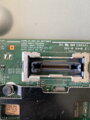 BN41-02344D Samsung UE55JU6872U használt alkatrész sérült hangszórócsatlakozó