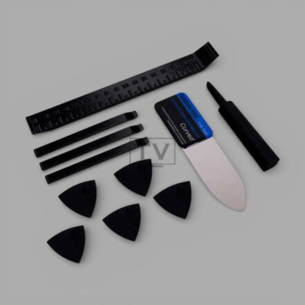 Univerzális szerviz bontókészlet (11 db) + 0,1 mm-es szeparáló lemez