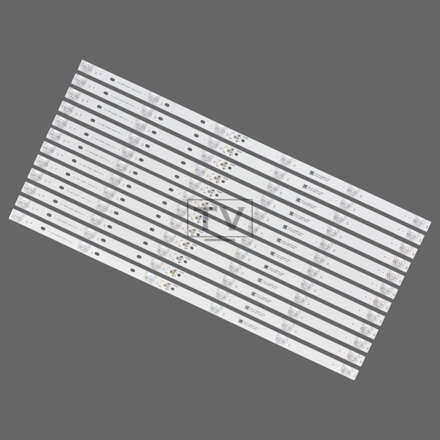 LED háttérvilágítás TCL 55" 55C716 fehér LED
