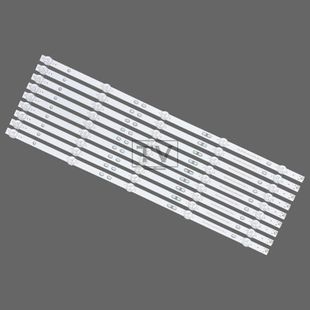 LED háttérvilágítás Manta 55" HRS SQY55D3 5X9 2W MCPCB 12mm V1