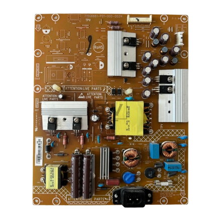 715G6661-P01-000-002H Philips 40PUS6809/12 használt alkatrész