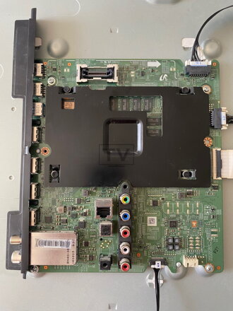 BN41-02344D Samsung UE55JU6872U használt alkatrész sérült hangszórócsatlakozó