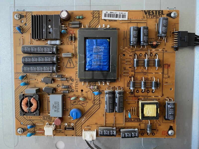 VESTEL 17IPS71 Hyundai FL40S367SMART használt alkatrészek