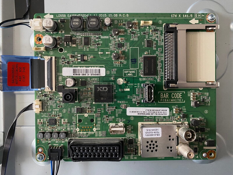 EAX66453204 (1.1) LG 43LF510V használt alkatrész