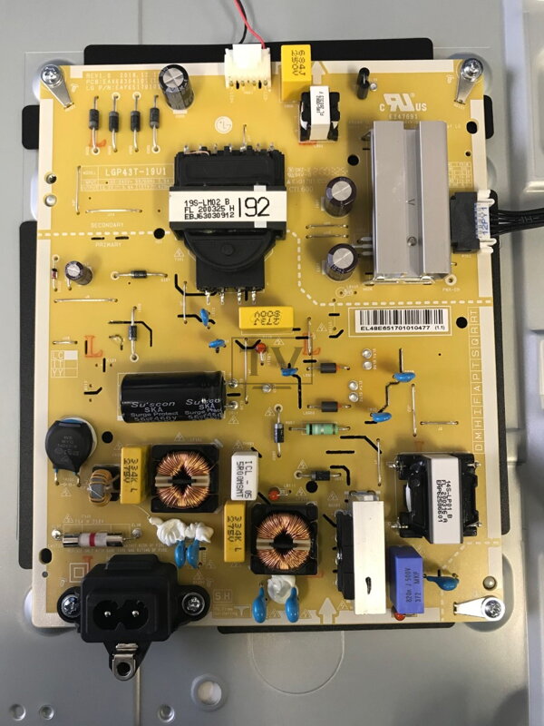EAX68304101 (1.7) LG 43UN80003LC használt alkatrész
