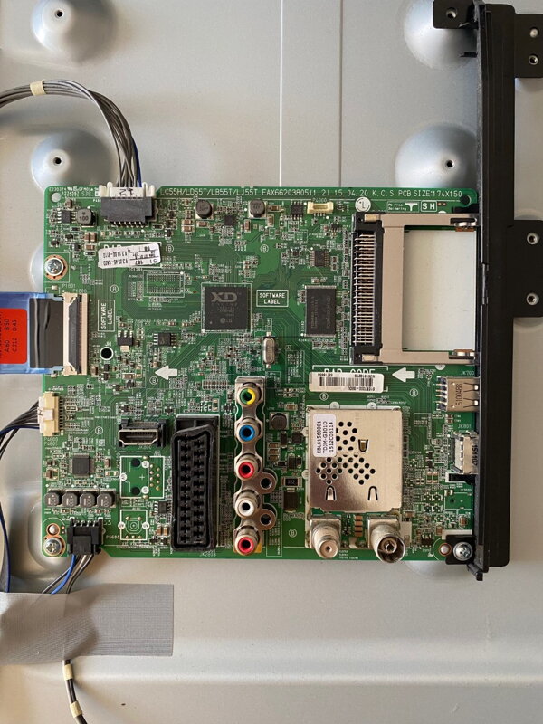 EAX66203805 (1.2) LG 49LF540V használt alkatrész