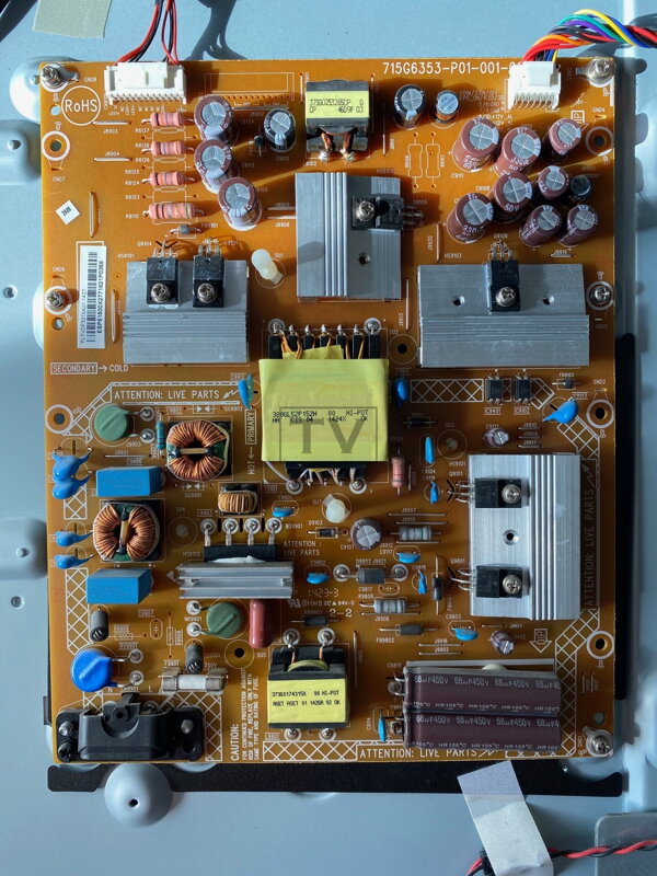 715G6353-P01-001-002H Philips 40PFH4309/88 használt alkatrész 715G6353-P01-001-002H Philips 40PFH4309/88 használt alkatrész