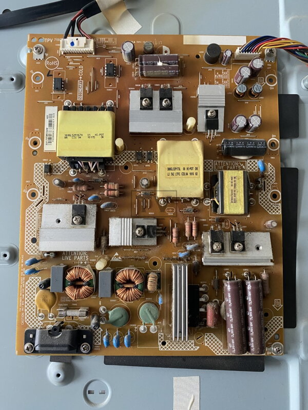 715G7350-P01-000-002S Philips 43PUS6101/12 használt alkatrészek