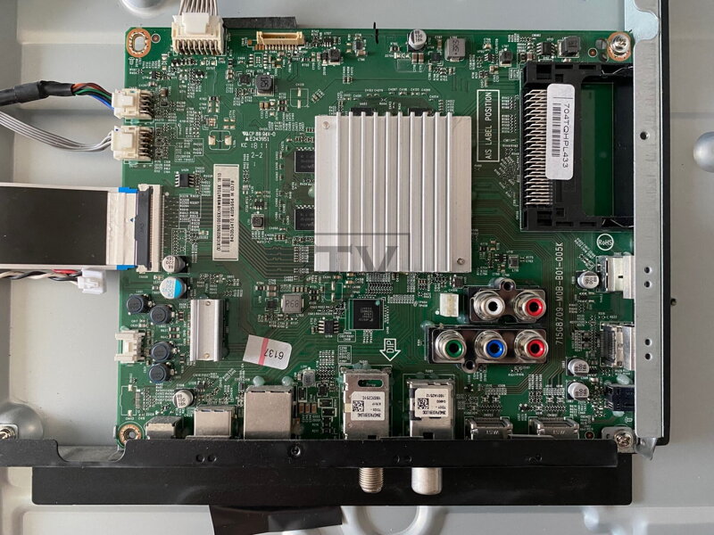 715G8709-M0B-B01-005K Philips 43PUS6503/12 használt alkatrész 715G8709-M0B-B01-005K Philips 43PUS6503/12 használt alkatrész