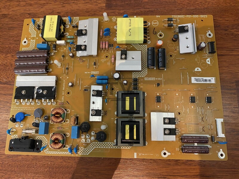 715G8682-P01-000-0H2S Philips 65PUS6162/12 használt alkatrészek