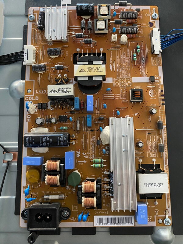 BN44-00645A Samsung UE40F5300AW használt alkatrészek