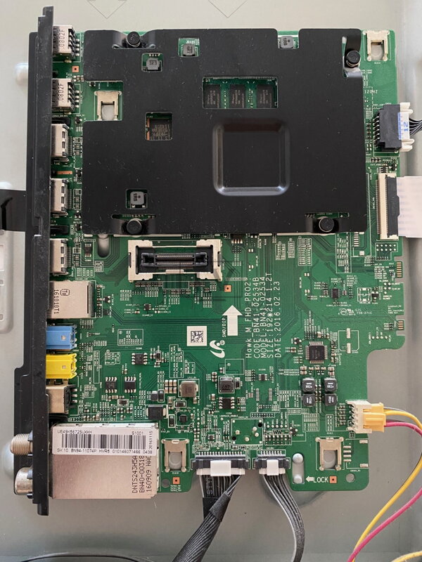 BN41-02534B Samsung UE49K5672SU használt alkatrészek BN41-02534B Samsung UE49K5672SU használt alkatrészek