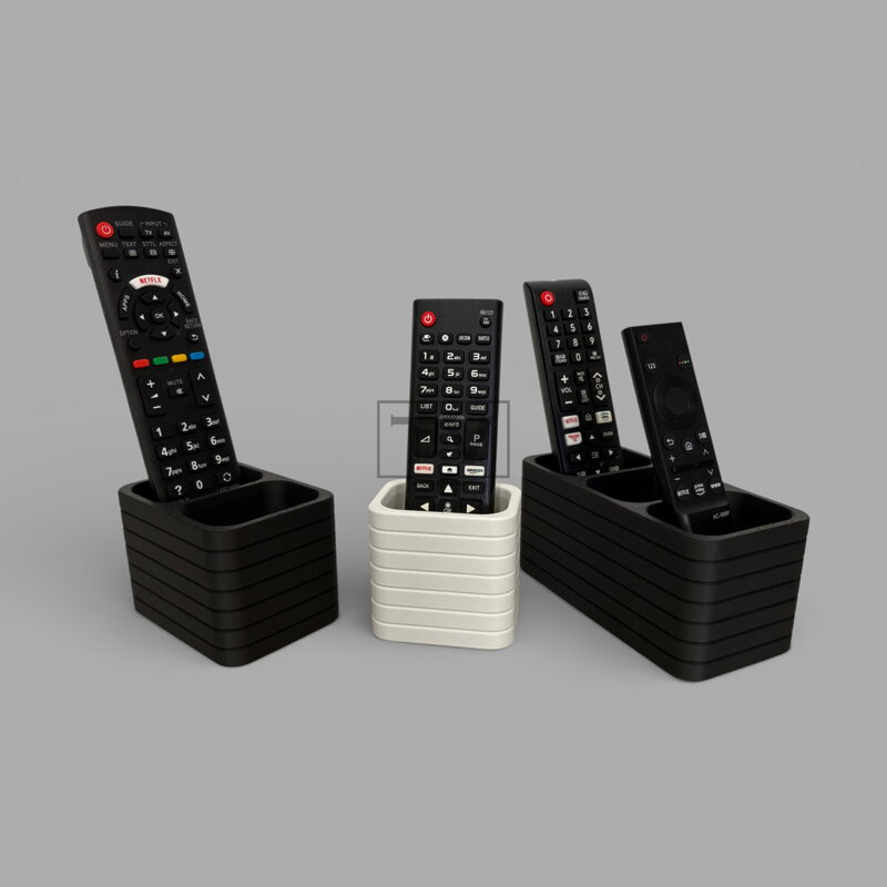 Elegáns távirányító tartó (asztalra vagy polcra)